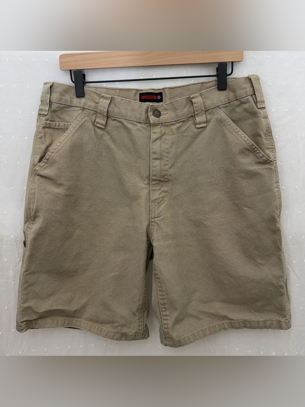 Wolverine Men’s Cargo Utility Work Shorts Size 34